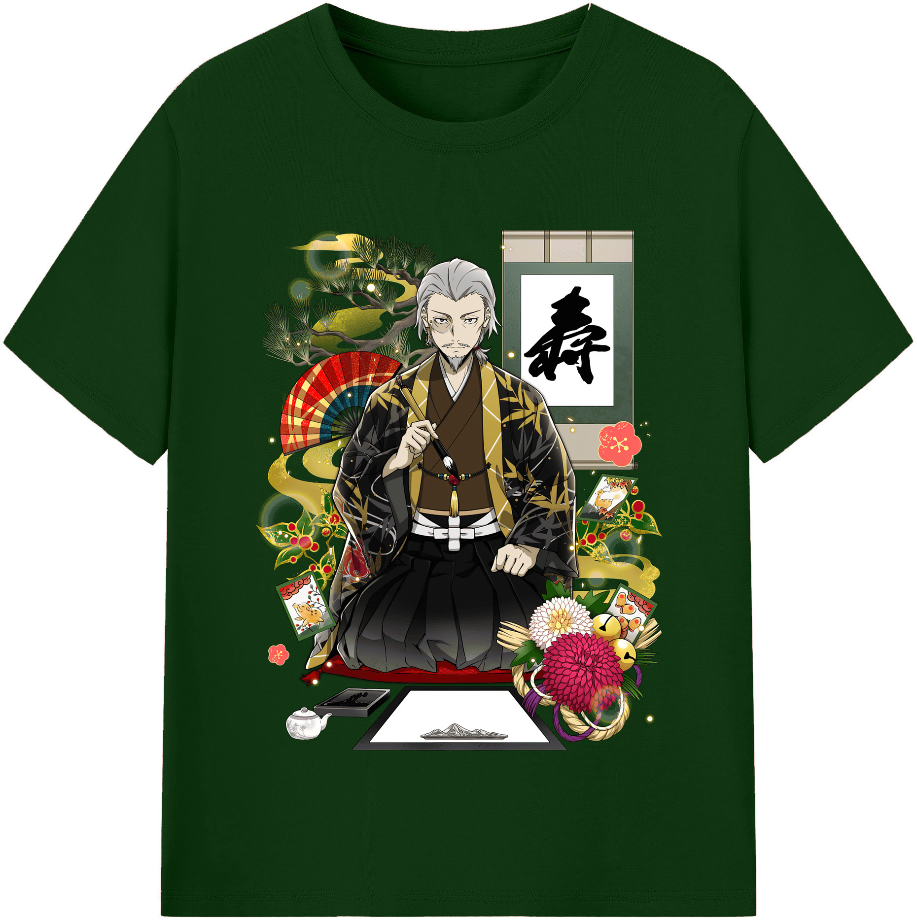 （画像用） 文豪ストレイドッグス Bungo Stray Dogs 綿100％半袖Tシャツ（フロントプリント）